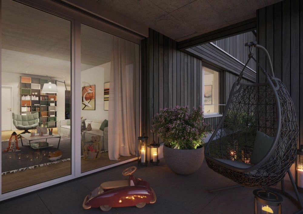 Feuerfalter - attraktive Neubauwohnung im Baurecht - Bild 1