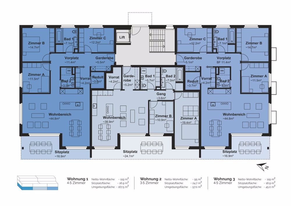 Zentral wohnen in Recherswil: 4.5-Zimmer-Erdgeschoss-Wohnung - Bild 9
