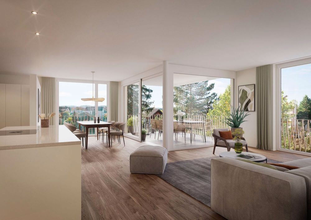 «Loonstrasse 6» - Ihre Wohnresidenz in Niederrohrdorf - Innenvisualisierung OG