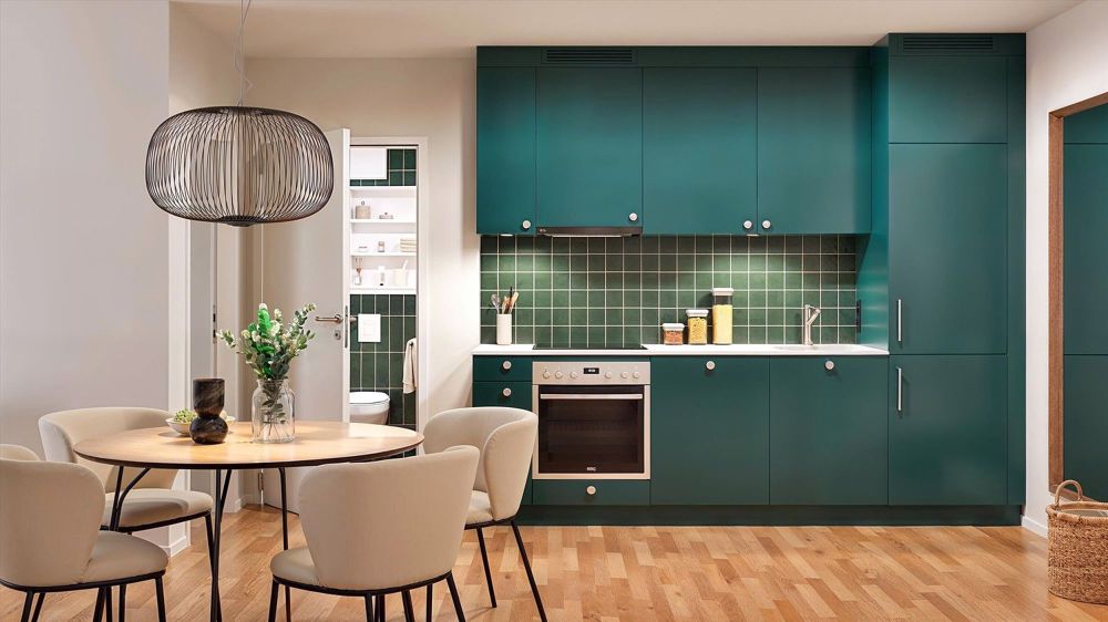 Erstbezug: 1.5-Zimmer-Single-Wohnung - Innenansicht