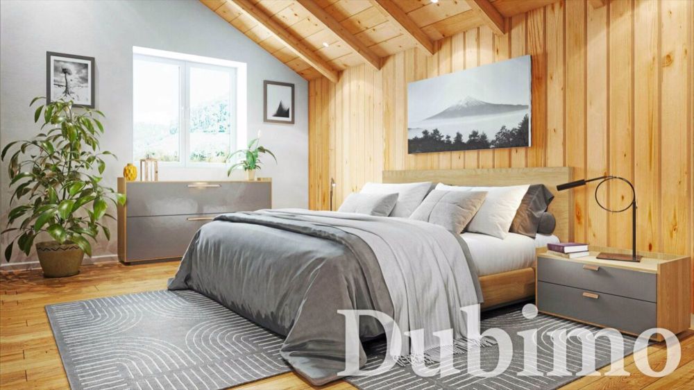 Villas les Ruches, Fully - Villa A - Chambre