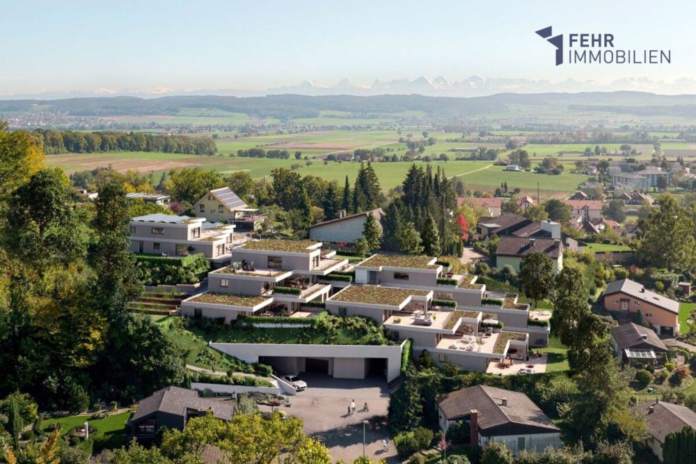 Fehr Immobilien - Exklusive 5½-Zi.-Terrassenvilla zum Mitgestalten - Bild 7