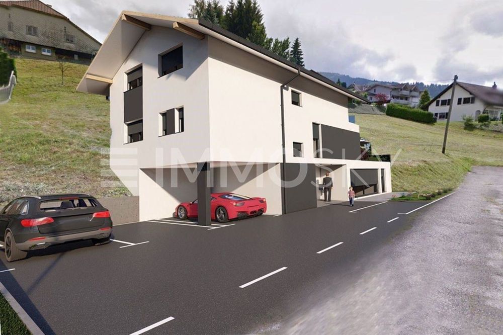 Hier wächst Ihr Zuhause mit Ihnen - Neubau im Zentrum von Plasselb
