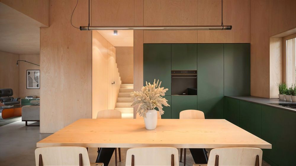 Zeitgemässe, bezahlbare Architektur mit hohem Standard: Einfamilienhäuser 30 Autominuten bis Basel - Wohnküche 2