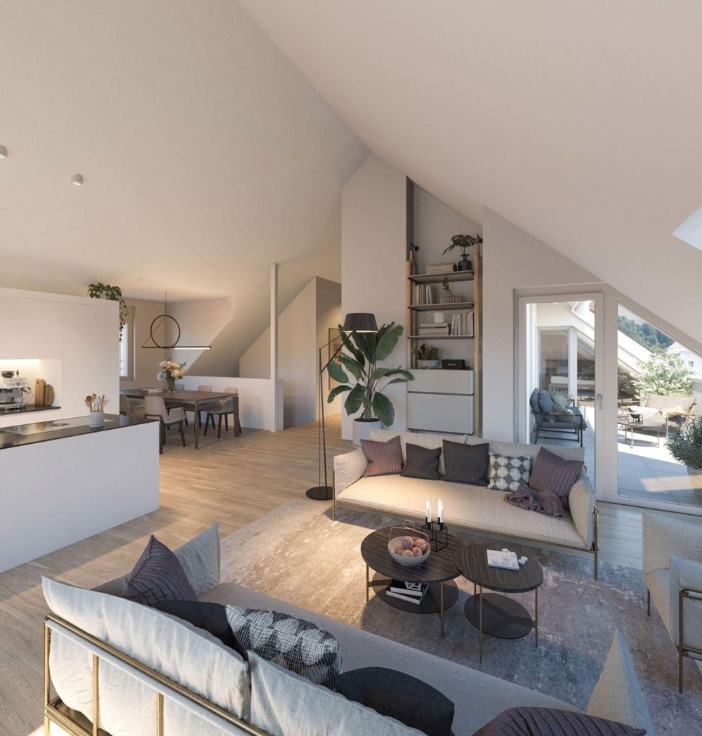 4 ½ Zimmer-Dachwohnung in Berneck kaufen - Bild 4