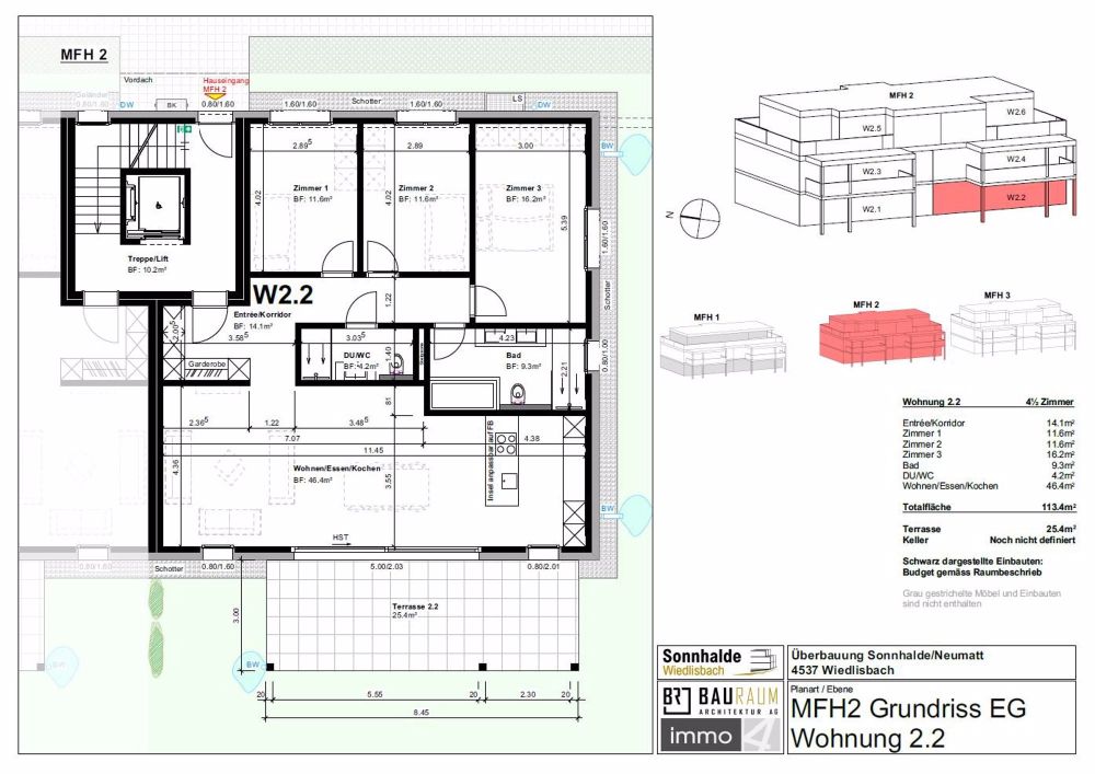 Hochwertige, topmoderne Neubauwohnungen mit Minergie-Standard in Wiedlisbach - Bild 13