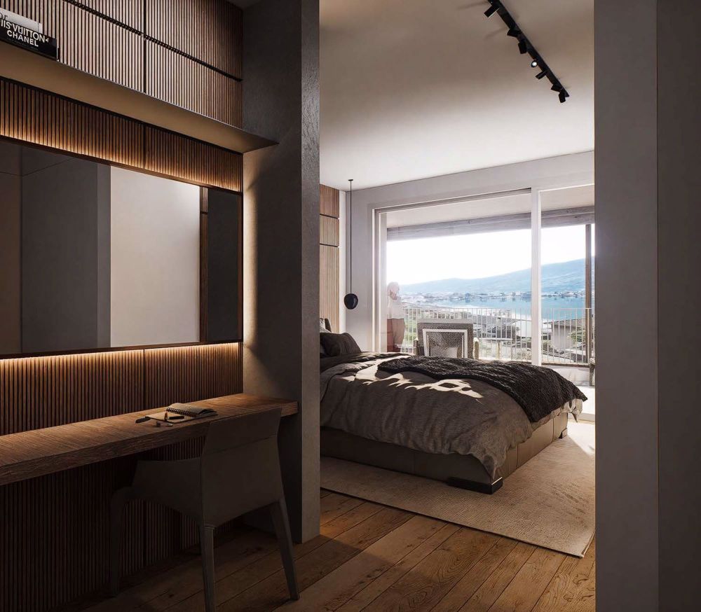 Prestigioso Attikwohnung mit Seeblick in Capolago - Bild 4