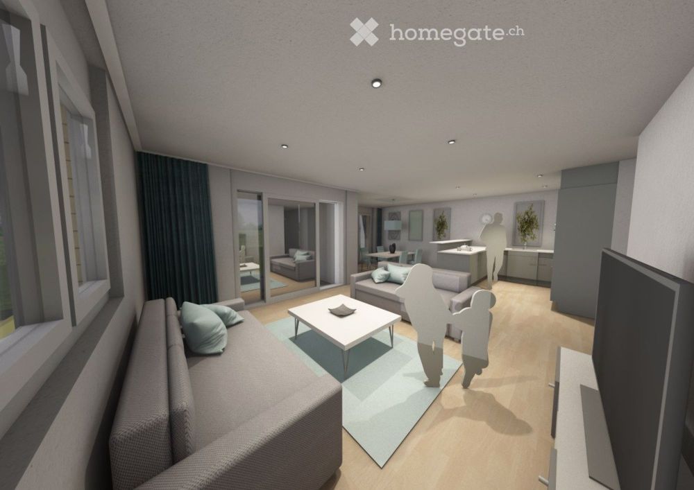 In einem harmonischen Rahmen im Zentrum von Corgémont zu verkaufen, neue 3,5 und 4,5 Zimmer Wohnungen - Bild 5