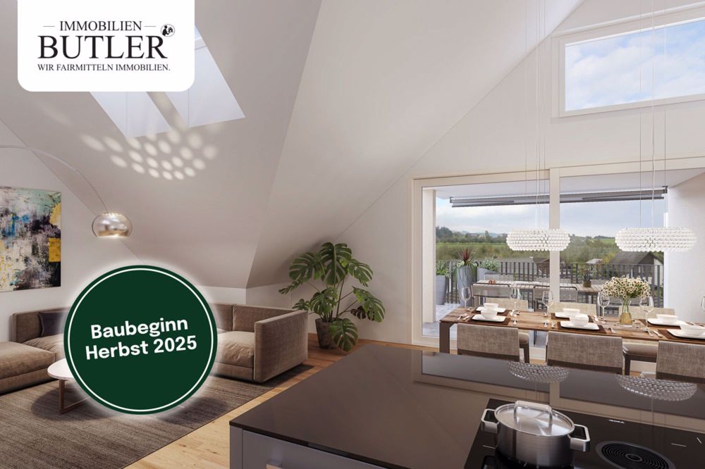 Geniale Dachwohnung mit schönem Weitblick - Bild 1