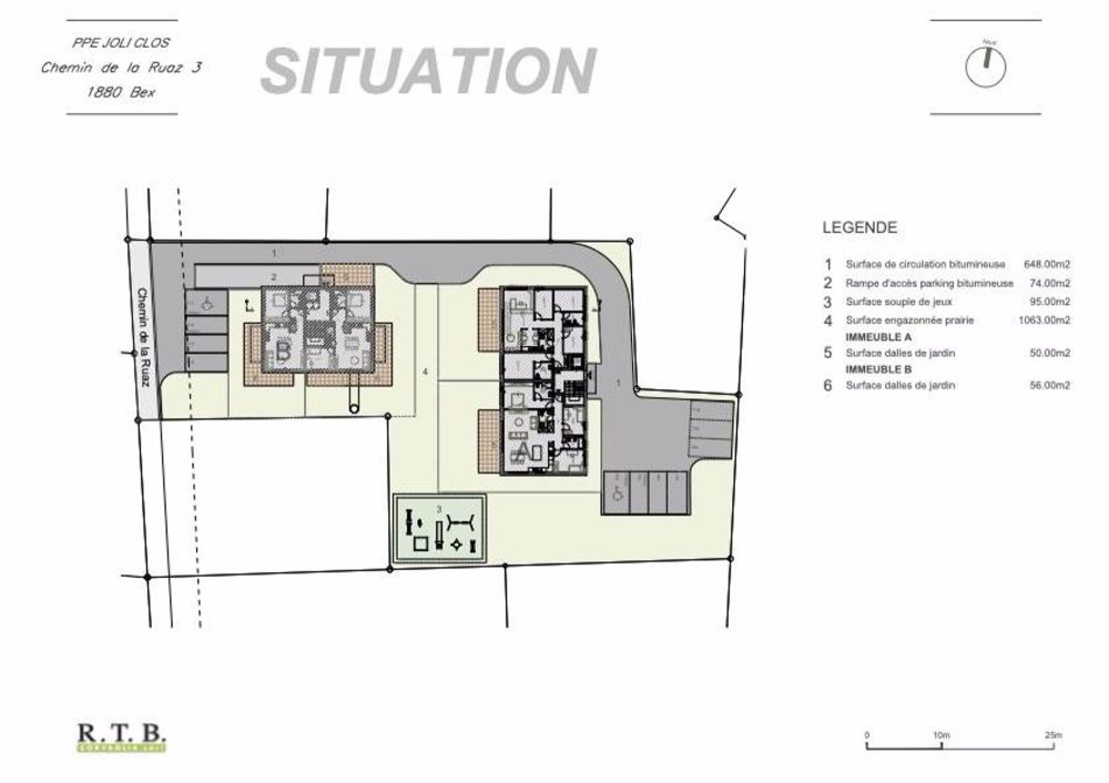Appartement 2,5 pces (lot 11) au 2ème étage à Bex - Bild 11