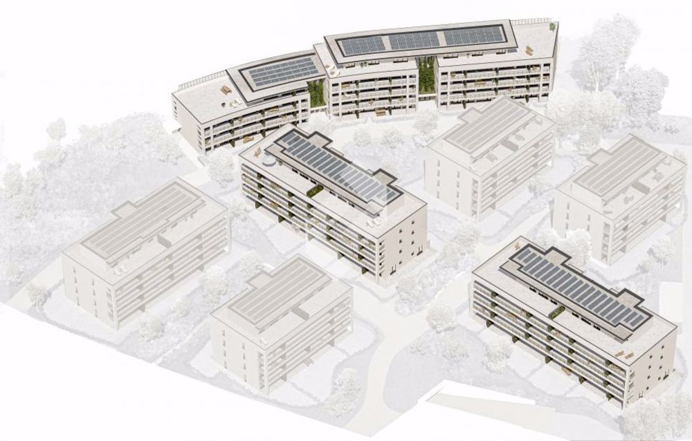 Greenparc Phase I : Ecoquartier à Champsec - Bild 5