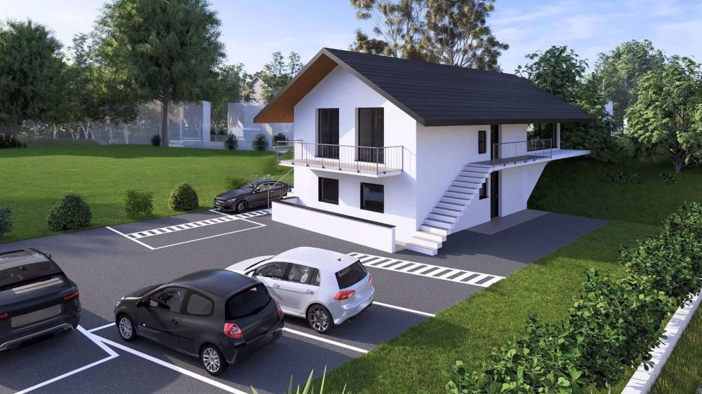 Mietshaus mit 4 x 2,5 Zimmern - Bild 1
