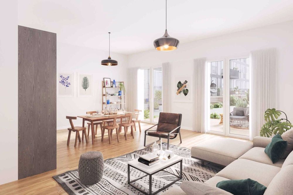 SUPERBE 4.5 PCES NEUF DE 99 m2 AVEC BALCON ET TERRASSE - Bild 2