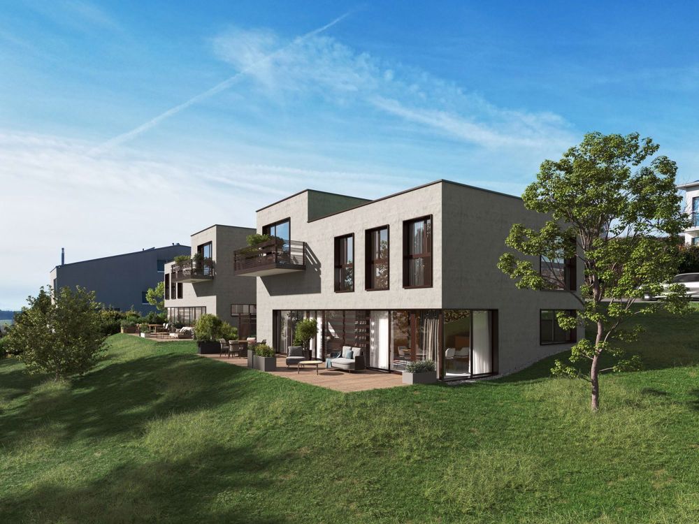 Modernes Einfamilienhaus mit atemberaubendem Ausblick in Courgevaux - Bild 4