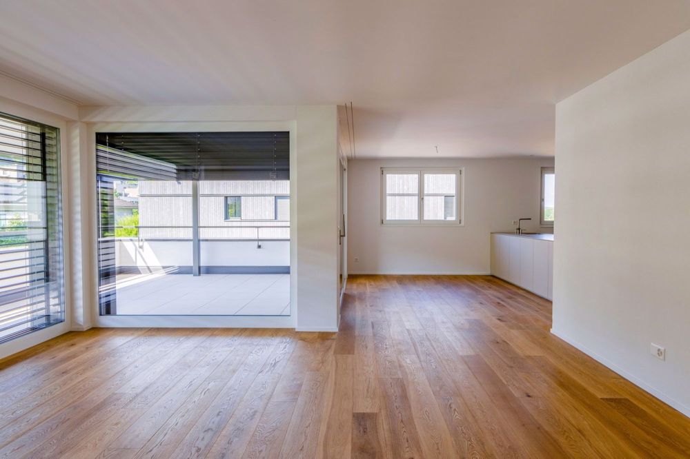 Modernes Wohngefühl mit Weitblick in Rorschacherberg - Wohn- und Essbereich