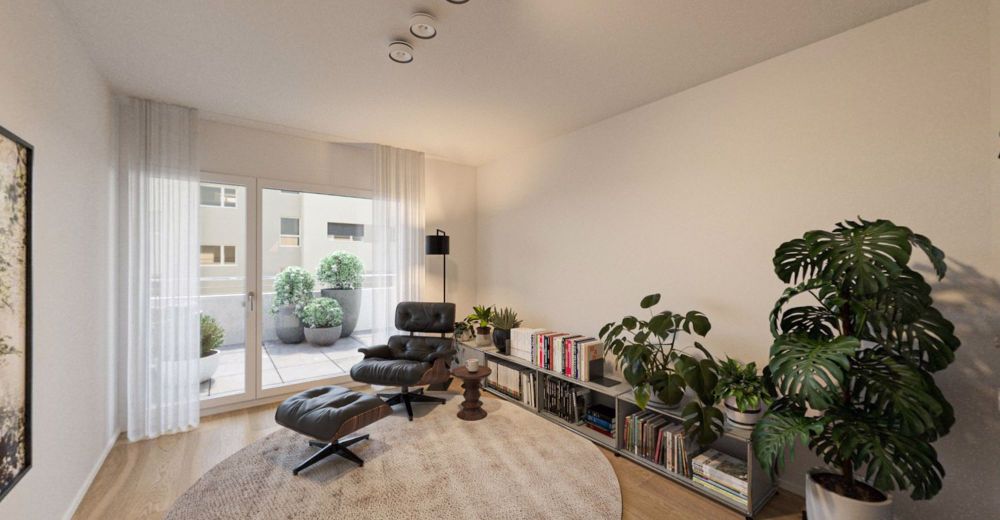 Dachterrassen-Glück: Stilvolle Attikawohnung an sonniger Lage - Zimmer