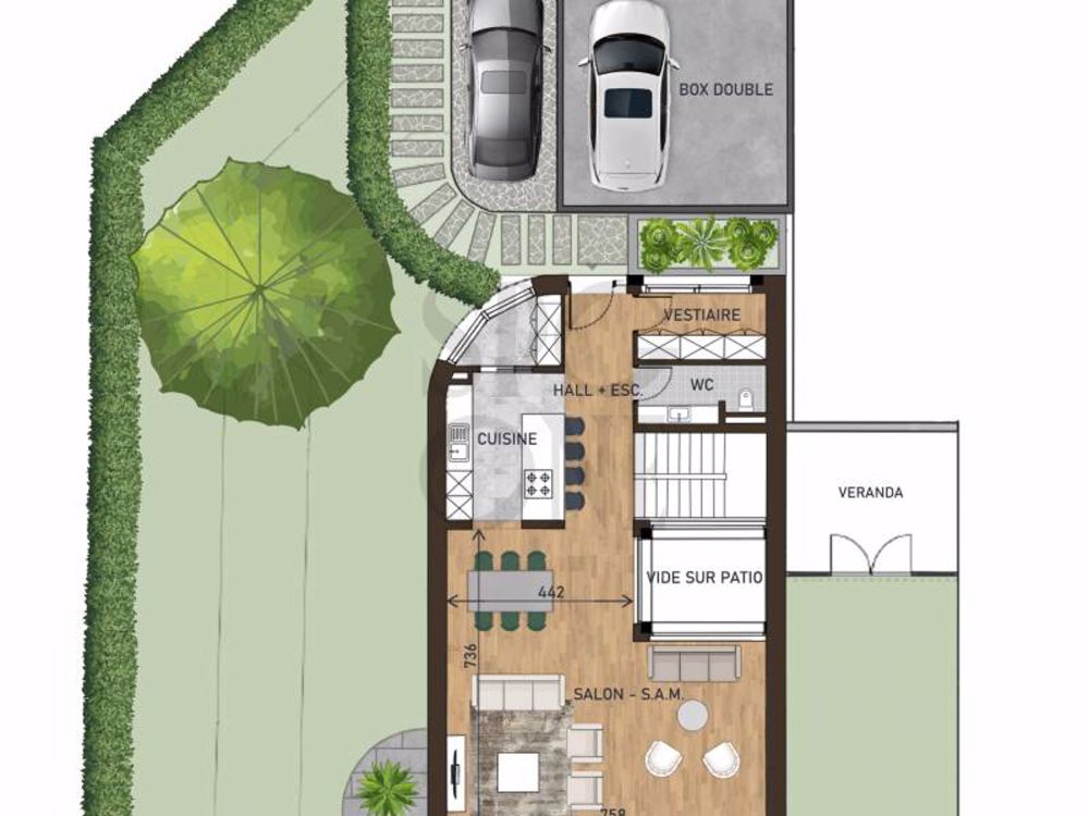 Villa Serenya A : Projet de 3 villas de haut standing à Cologny - Bild 11