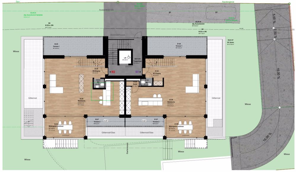Neubau in Oberwil - Helle und moderne 4.5-Zimmer Maisonette Wohnung - Image 7
