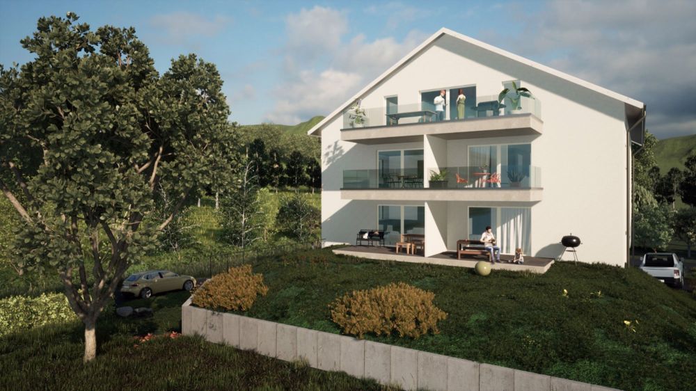 Neue Wohnung im Erdgeschoss einer PPE in Vicques | dreamo.ch - Bild 4
