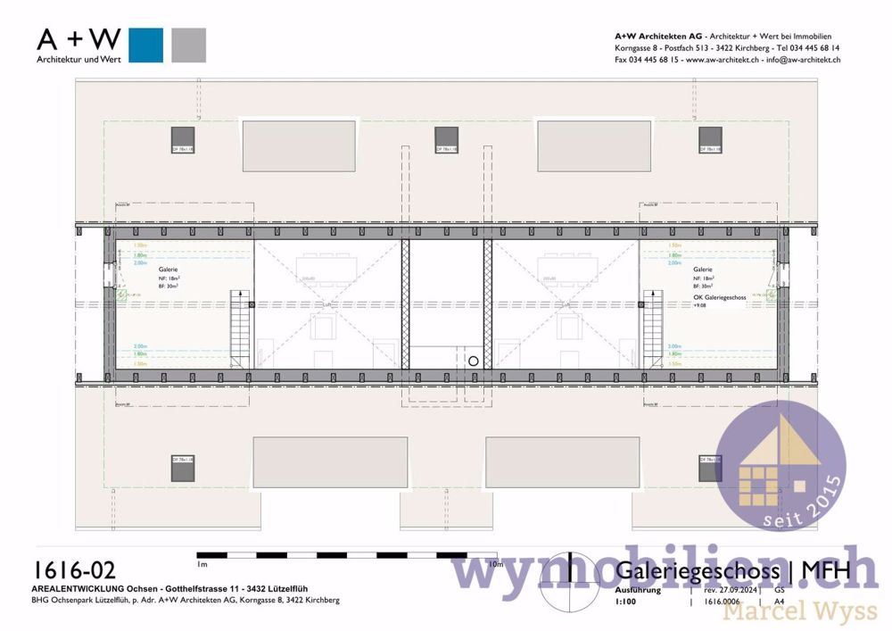 Über den Dächern - 3.5 Zimmer + Galerie! - Galeriegeschoss