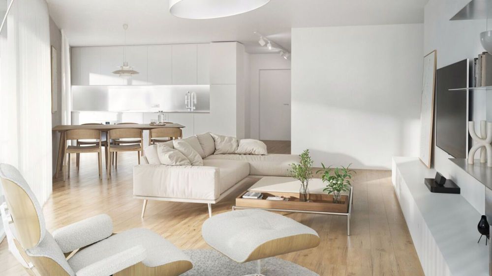 Nyon, Résidence Arboris - 4,5-Zimmer-Wohnung im 3. Stock mit Balkon - Bild 1