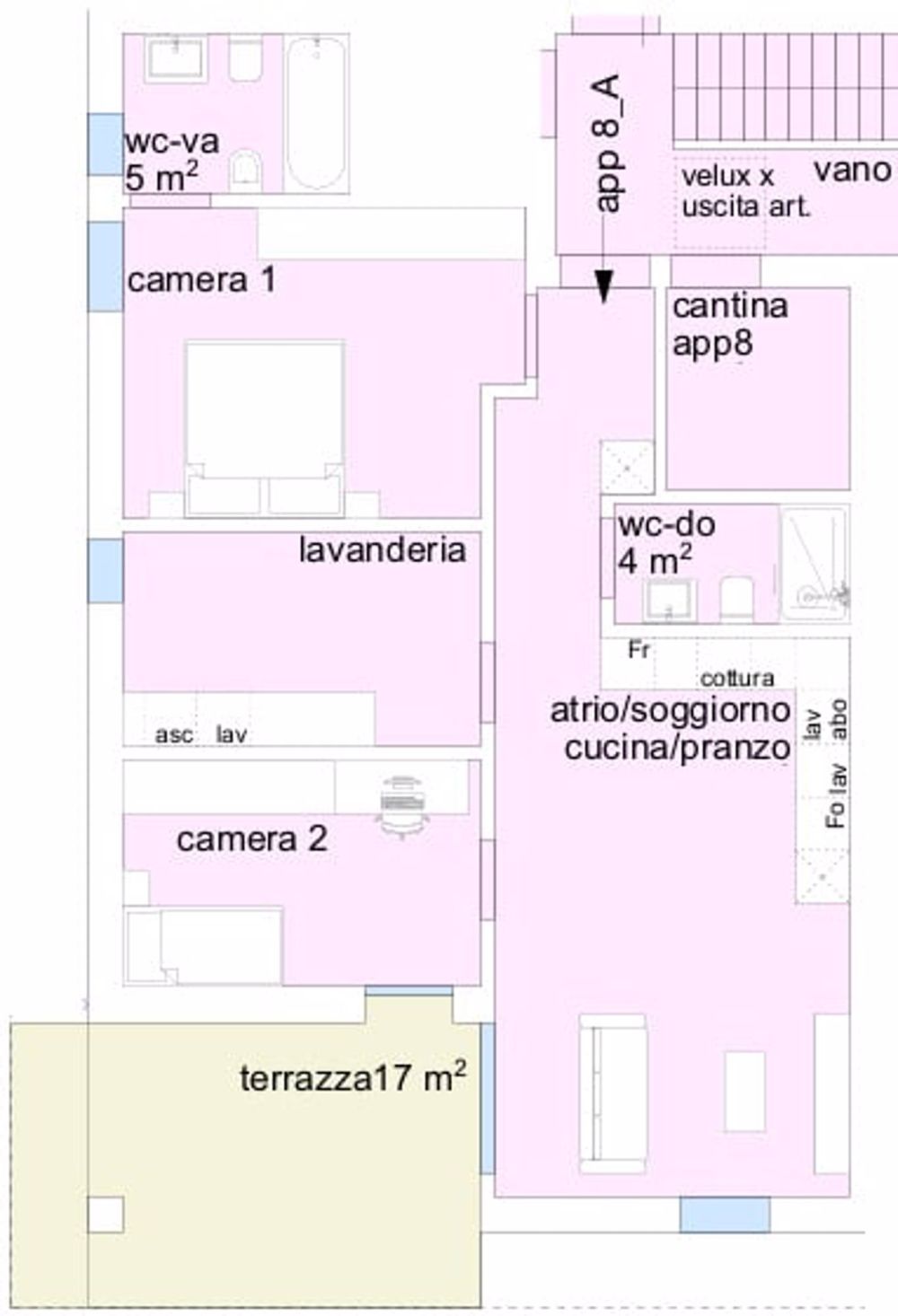 Neue geräumige Wohnung im letzten Stock in einem noblen Wohnviertel - Bild 11