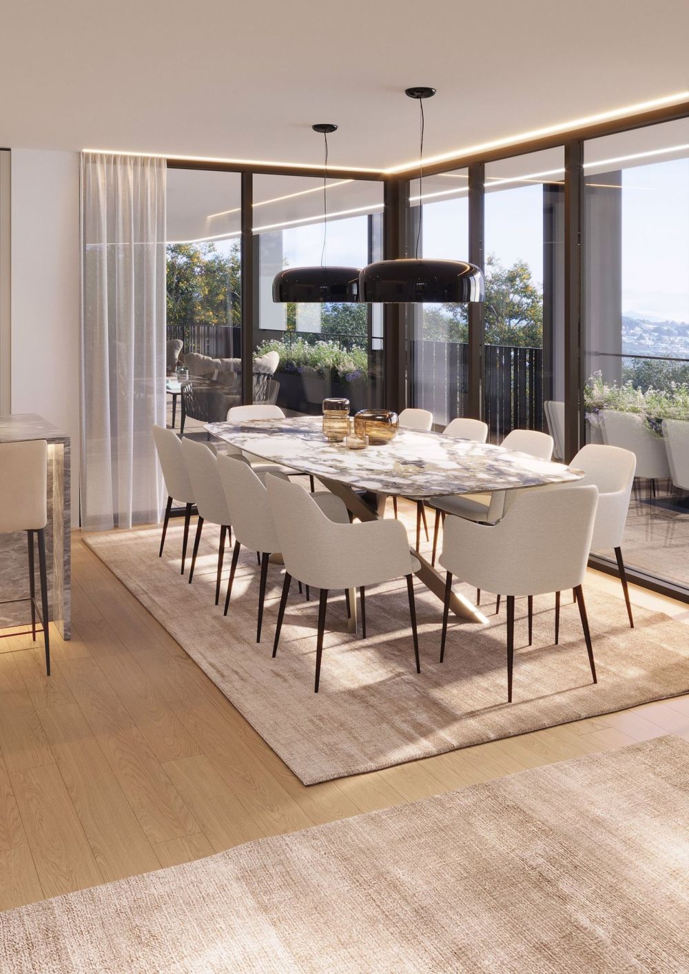 Wohnung 2.5 Zimmer mit Terrasse – Residenza Oasis | Pregassona - Bild 11