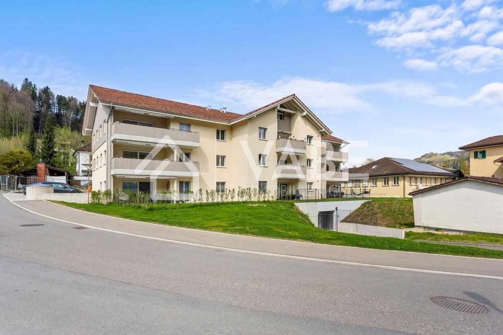 Moderne 3½-Zimmer-Neubauwohnung mit Alpenblick & Top-Ausstattung in Bühler AR - Bild 1