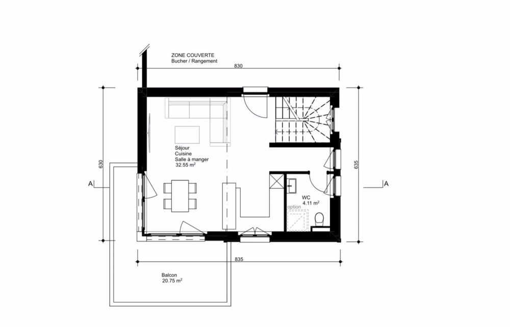Torgon, neues Chalet mit 4,5 Zimmern und Garage oder Carport - Rez supérieur