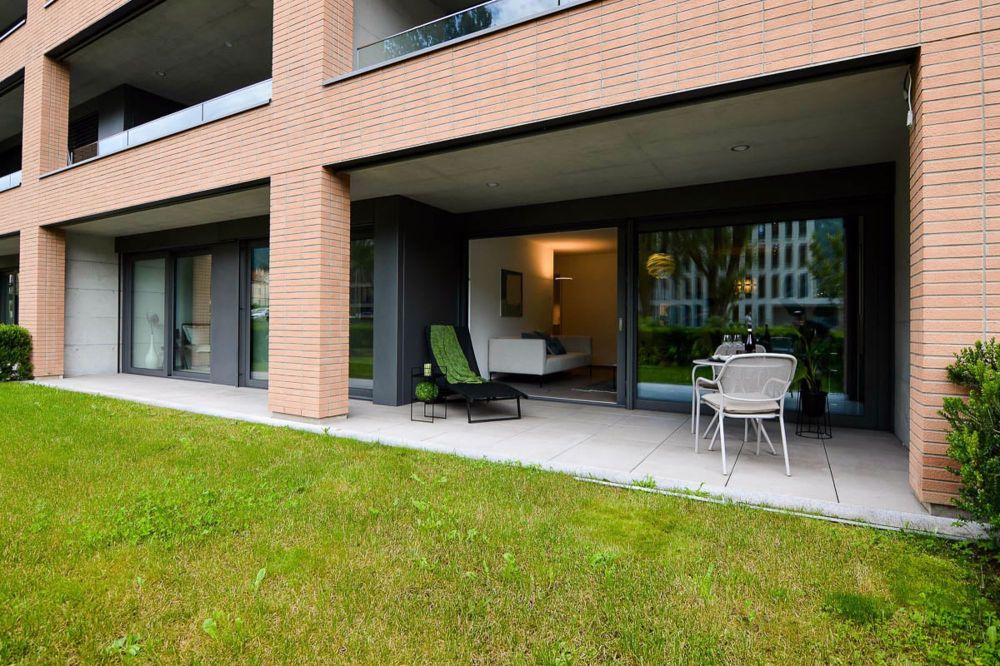 Piacevole 3.5 con giardino, ottima posizione, v. tour 360° - Bild 12