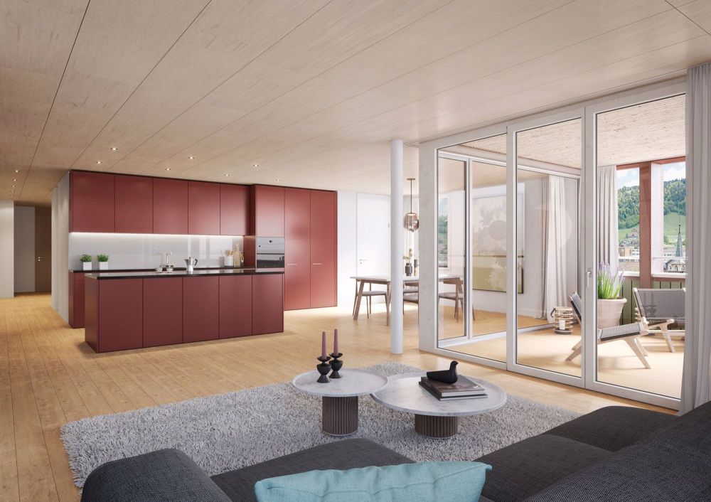 Neubau Industriestrasse 17 Schüpfheim, 4.5 und 5.5 Zimmer-Wohnungen zu verkaufen - Bild 4