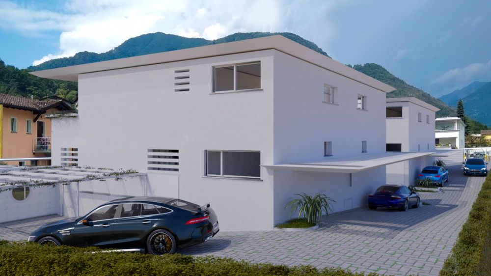LOSONE - Elegante attico di 5.5 locali con generosa terrazza coperta - Bild 7