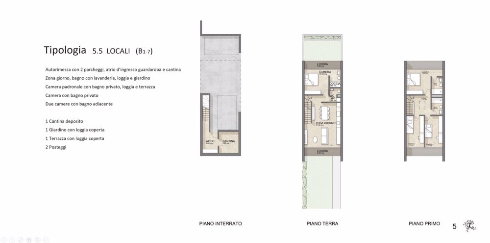 Neues Haus mit 5.5 Zimmern in Rivera - Bild 4