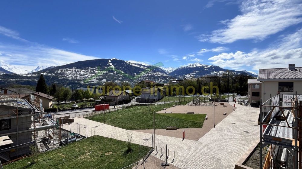 Zu vermieten in Saint-Germain / Savièse - Studio - Panorama sud-ouest