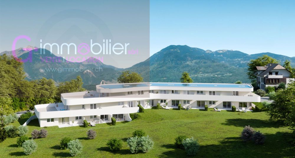 Einzigartiges Projekt auf den Höhen von Monthey, in einem Villenviertel - Bild 4