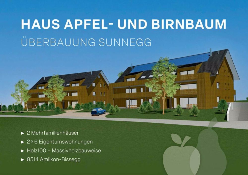 Überbauung Sunnegg - Wohntraum in Holz100 - Bild 1