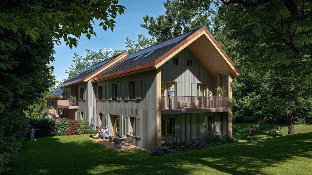 Verkaufsförderung "Les Ecureuils" zwischen Stadt und Land in Bernex - Bild 3