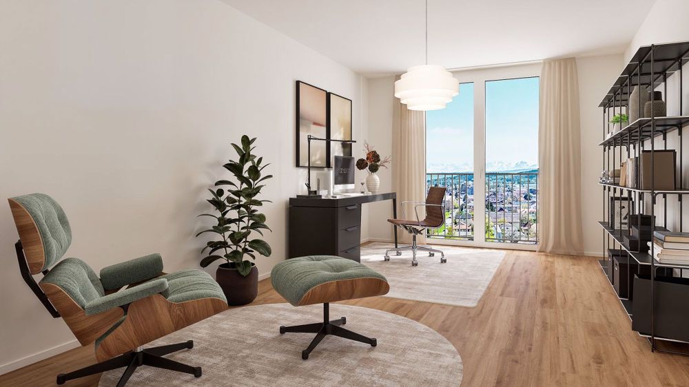 Moderne Attika-Eigentumswohnung mit fantastischer Weitsicht - Bild 1