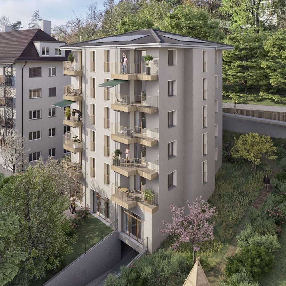 Balkone der Unterwälder: 4.5-Zimmer-Wohnung in der Stadt Freiburg - Bild 4