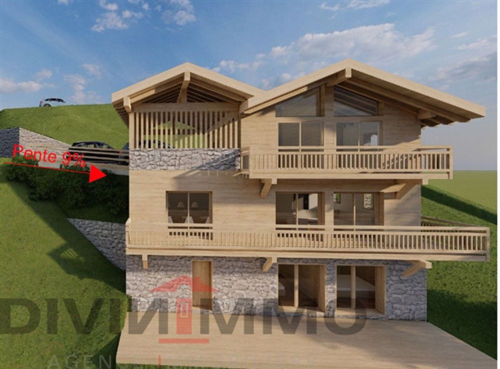 Luxuriöses Chalet mit 5,5 Zimmern auf Plan, Panoramablick. - Bild 2