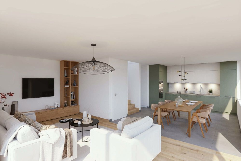 Villa d'architecte (B6) Le Clos d'Arbosson - Villa type B - pièce de vie