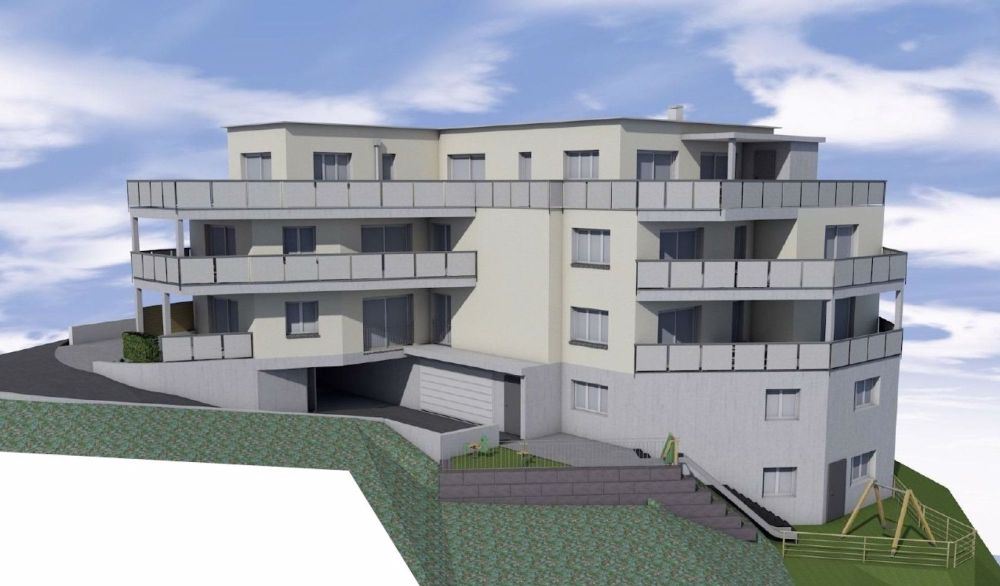 Zu verkaufen in 8725 Gebertingen an ruhiger, sonniger Lage mit Weitsicht in die Berge, neue 3½ Zi.-Wohnung - Bild 1