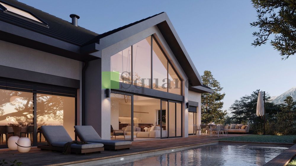 Villa neuve de 6,5 pièces avec vue sur lac et montagnes - Bild 1