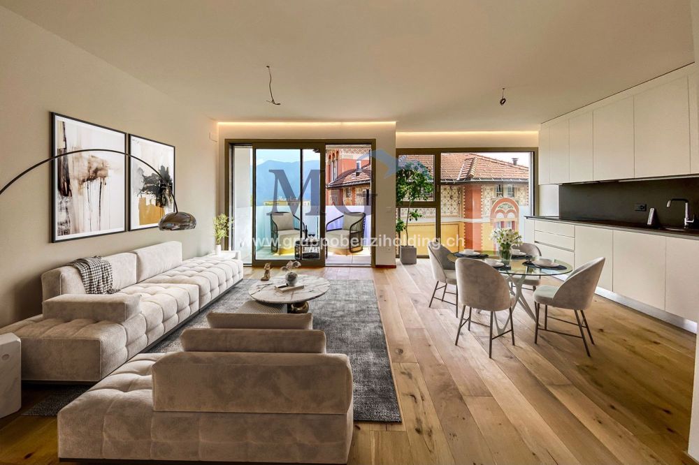 Geräumige 2,5-Zimmer-Wohnung im Neubau mit offenem Blick - Bild 1