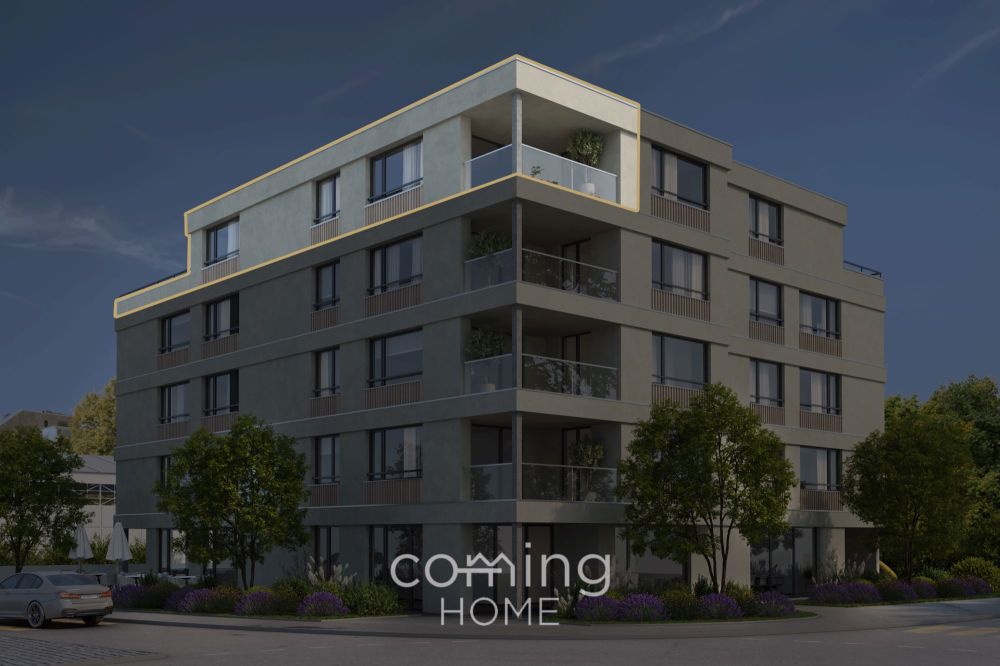 Moderne 2.5-Zimmer-Attika im Zentrum von Brig-Glis - Bild 1
