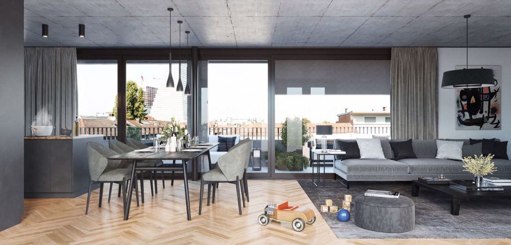 Penthouse Duplex-Wohnung im beliebten Breitequartier - Bild 3