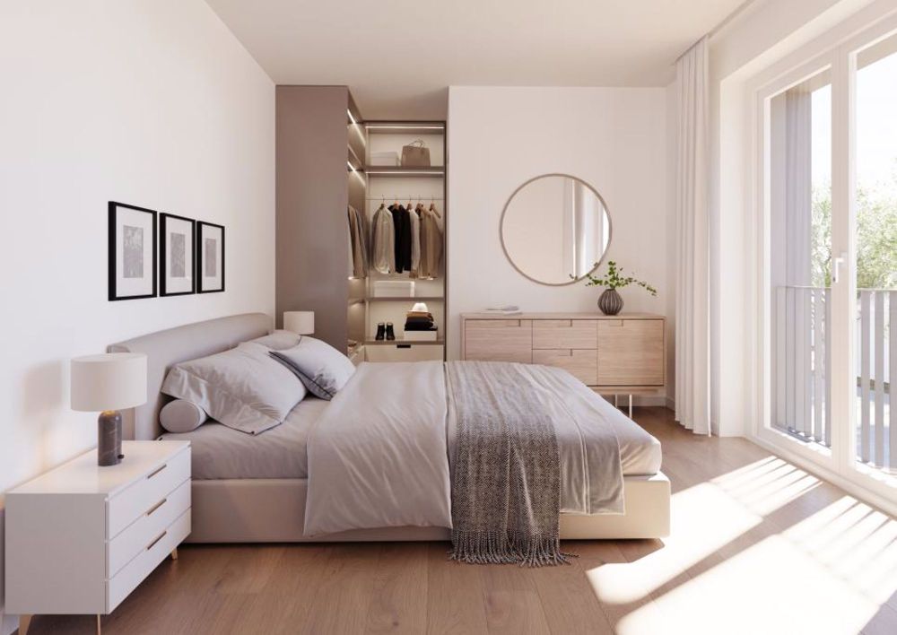 Wohnung mit Blick auf landwirtschaftliche Felder - Bild 3