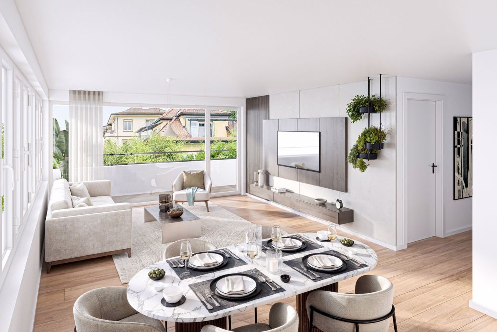 Wohnung mit 4.5 Zimmern zur Verkauf auf Bauplan - Bild 3