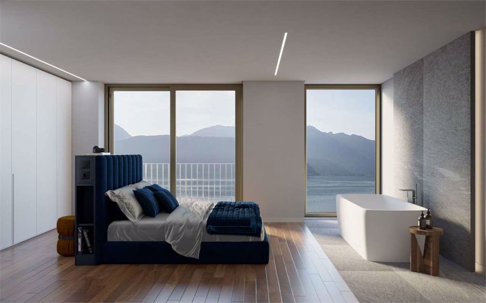 Attico duplex Fronte Lago a Melide - Bild 8