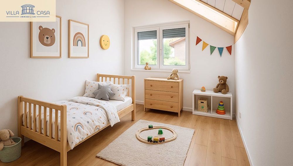 4½-Zimmer-Dachwohnung mit Seesicht in Spiez – ideal für Home-Office! - Bild 4
